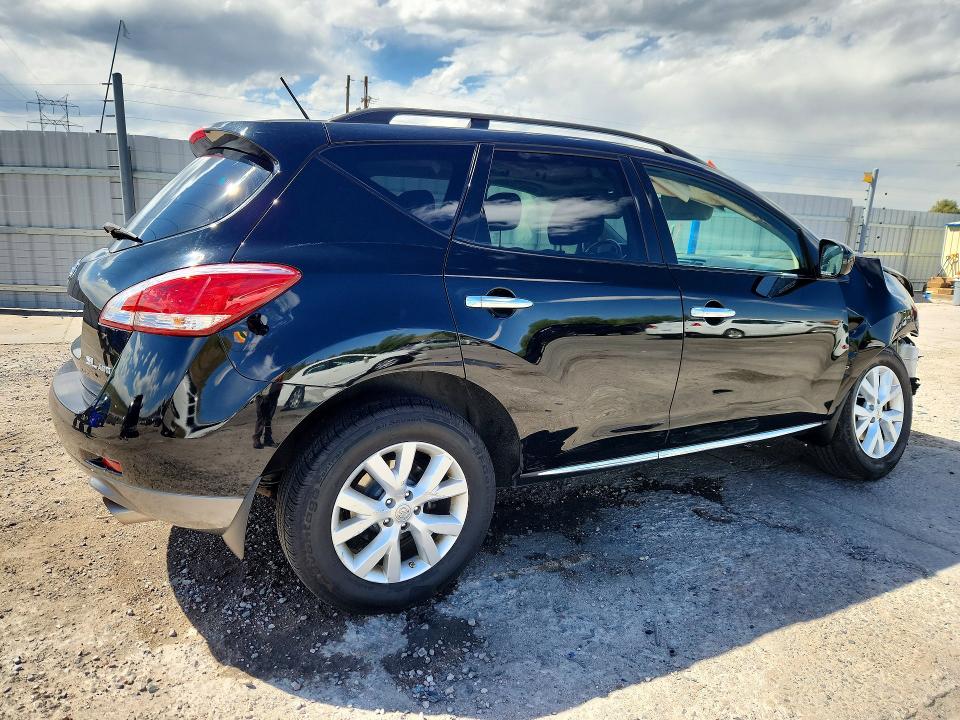 2014 Nissan Murano VIN JN8AZ1MW0EW508492 COPART salvage auction — FRONT END, Co - Public - Salvage Title, sold $975 on 2026-07-20 (photo 3)