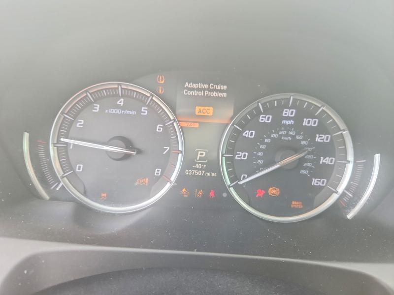 2020 Acura VIN 19UUB1F52LA007391 COPART salvage auction — FRONT END, TX - CERTIFICATE OF TITLE, sold $2,350 on 2026-07-09 (photo 9)