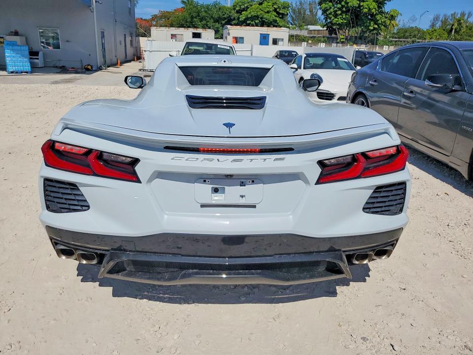 2024 Chevrolet Corvette stingray VIN 1G1YC3D47R5114675 COPART salvage auction — WATER/FLOOD, Ky - Cert Of Title-Salvage Water, sold $41,750 on 2026-07-02 (photo 6)