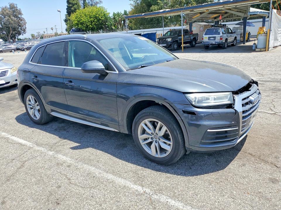 2020 Audi Q5 VIN WA1ANAFY2L2068098 COPART salvage auction — FRONT END, Ca - Salvage Certificate, sold $7,000 on 2026-08-04 (photo 4)