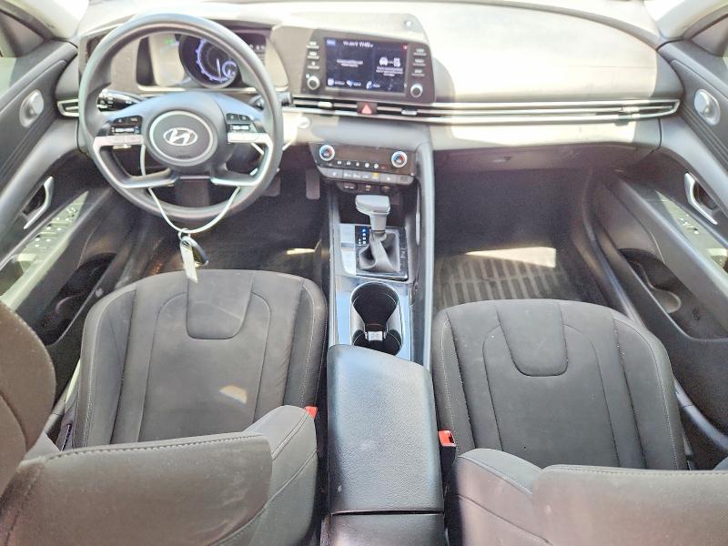 2021 Hyundai Elantra VIN KMHLM4AJ6MU011840 COPART salvage auction — FRONT END, Fl - Cert Of Title Slvg Rebuildable, sold $6,300 on 2026-07-13 (photo 8)