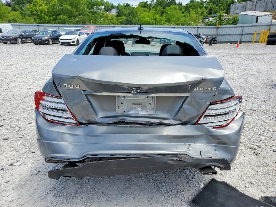 2012 Mercedes-benz C-klasse VIN WDDGF8BB3CR238134 COPART salvage auction — FRONT END, KY - CERT OF TITLE-SALVAGE, sold $550 on 2026-07-24 (photo 6)