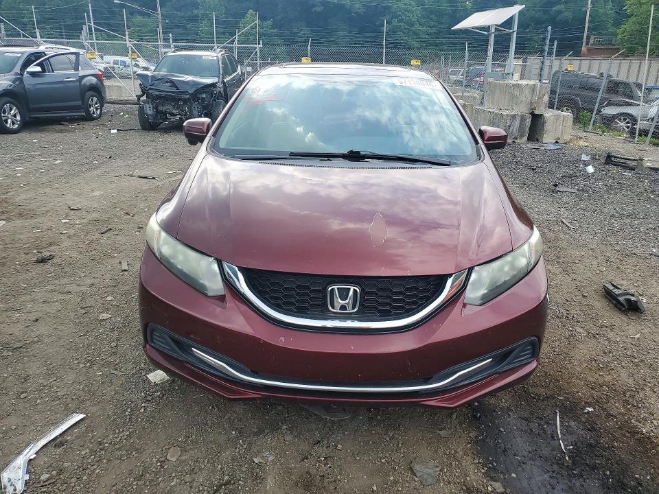 2015 Honda VIN 19XFB2F83FE110215 COPART salvage auction — REAR END, Md - Cert Of Salvage > 75% Damage, sold $3,050 on 2026-07-02 (photo 5)