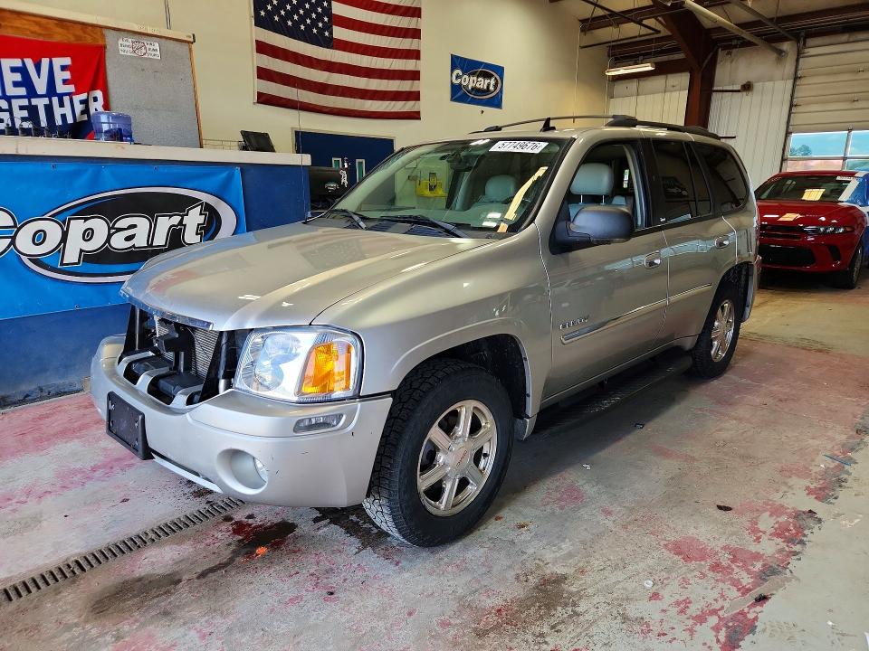 2006 Gmc Envoy VIN 1GKDT13S262259411 COPART salvage auction — FRONT END, Ny - Mv-907A Salvage Certificate, sold $1,000 on 2026-07-06 (photo 1)