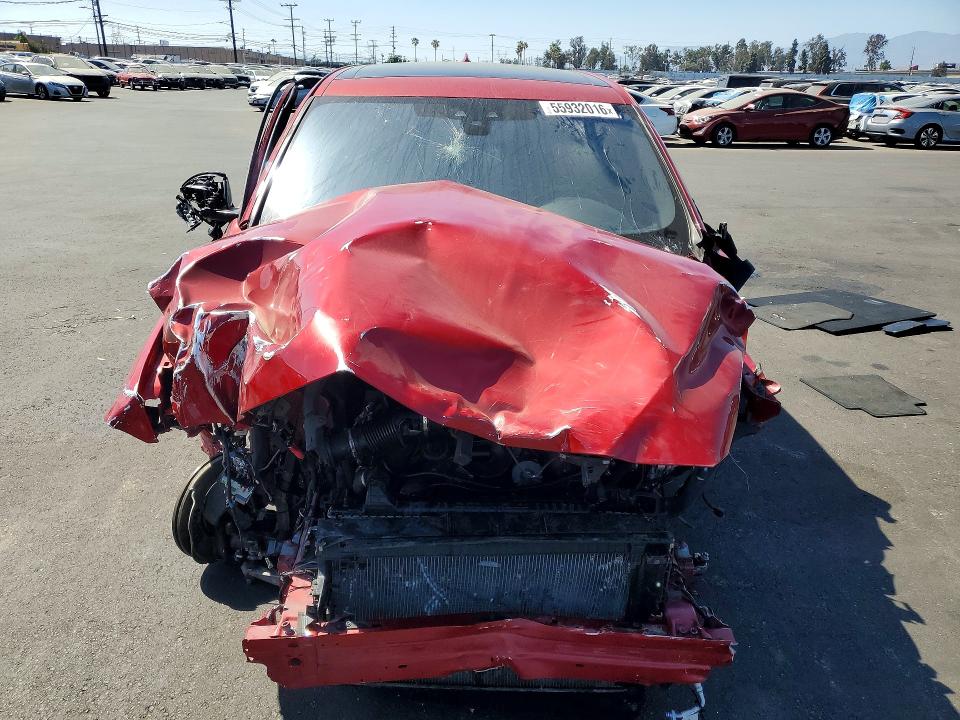 2017 Jaguar F-pace VIN SADCM2BV6HA083658 COPART salvage auction — FRONT END, Ca - Salvage Certificate, sold $950 on 2026-07-08 (photo 5)