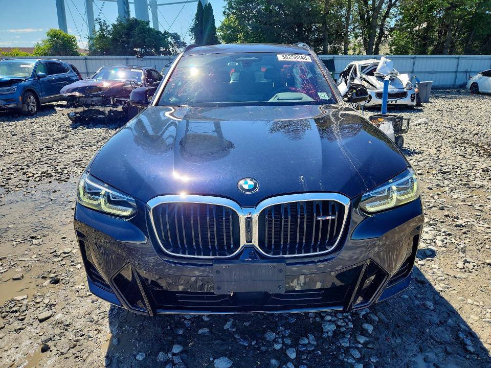 2022 BMW X3 VIN 5UX83DP09N9L10320 COPART salvage auction — SIDE, Nj - Cert Of Title-Salvage, sold $23,900 on 2026-07-27 (photo 5)
