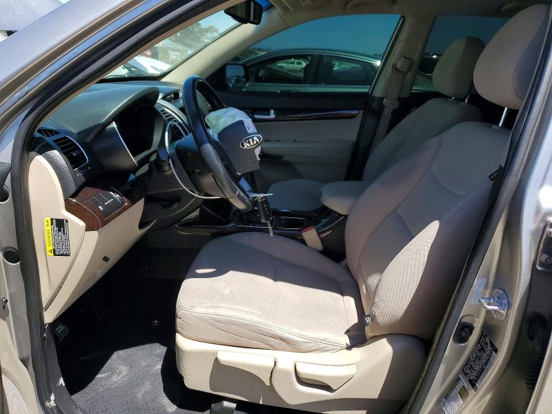 2014 Kia Sorento VIN 5XYKT3A63EG478645 COPART salvage auction — FRONT END, Ca - Salvage Certificate, sold $550 on 2026-07-09 (photo 7)