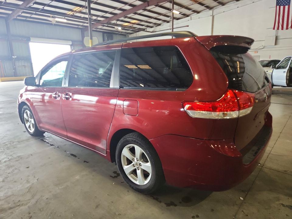 2011 Toyota Sienna VIN 5TDKK3DC4BS123311 COPART salvage auction — MECHANICAL, IN - CERTIFICATE OF TITLE, sold $1,850 on 2026-07-06 (photo 2)