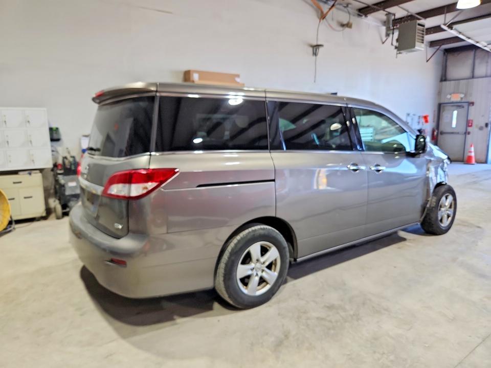 2015 Nissan Quest VIN JN8AE2KP5F9130036 COPART salvage auction — FRONT END, Pa - Certificate Of Salvage, sold $475 on 2026-07-02 (photo 3)