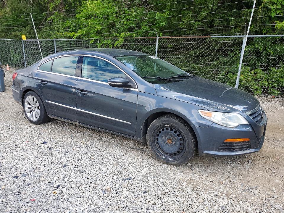 2012 Volkswagen Passat cc VIN WVWMP7AN3CE507952 COPART salvage auction — FRONT END, Oh - Certificate Of Title, sold $500 on 2026-07-15 (photo 4)