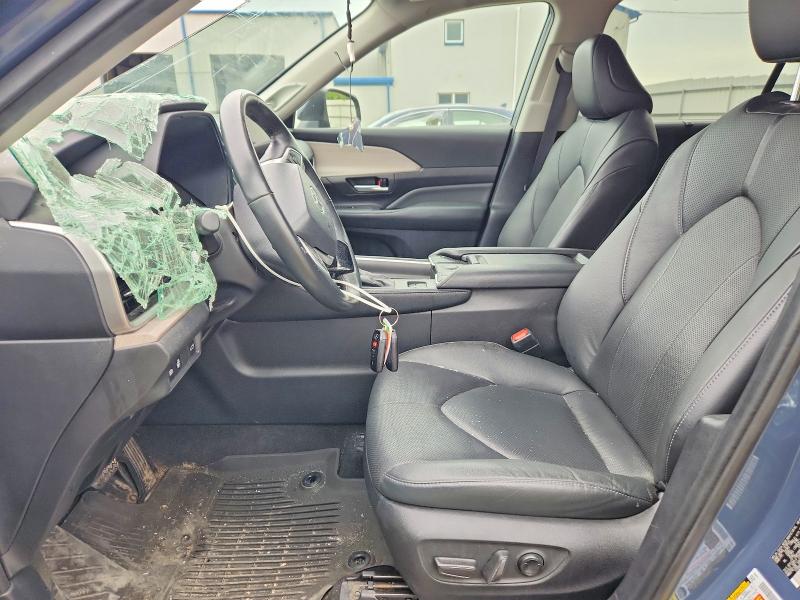 2024 Toyota Highlander VIN 5TDAAAB53RS058694 COPART salvage auction — FRONT END, Nj - Cert Of Title-Salvage, sold $19,000 on 2026-07-20 (photo 7)