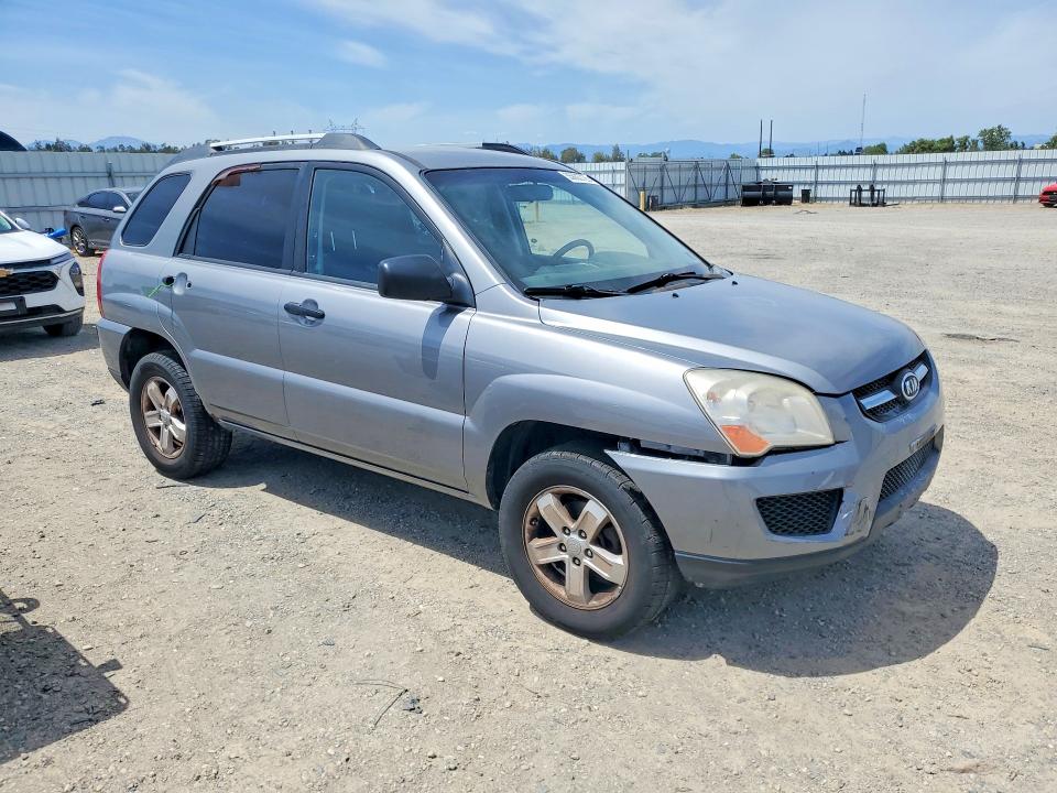 2010 Kia Sportage VIN KNDKGCA32A7726076 COPART salvage auction — MECHANICAL, Ca - Dis/Dlr/Exp App For Dup Clean, sold $275 on 2026-07-06 (photo 4)