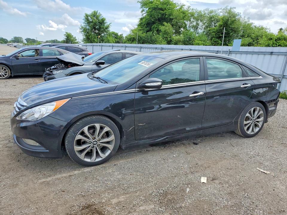 2014 Hyundai Sonata VIN 5NPEC4AB5EH926926 COPART salvage auction — REAR END, On - Permit Salvage, sold $1,500 on 2026-07-14 (photo 1)