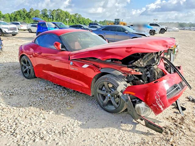 2011 BMW Z4 VIN WBALM5C51BE380054 COPART salvage auction — FRONT END, Tx - Salvage Vehicle Title, sold $1,000 on 2026-08-04 (photo 4)