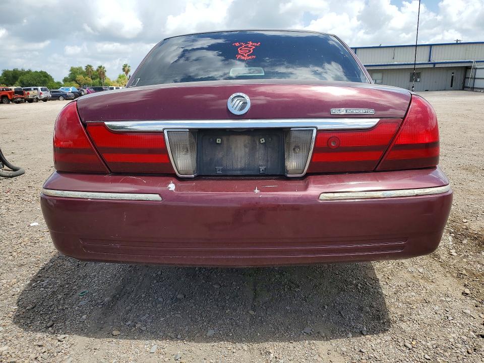 2005 Mercury Grand marquis VIN 2MEFM75W95X664082 COPART salvage auction — FRONT END, Tx - Salvage Vehicle Title, sold $1,050 on 2026-07-29 (photo 6)
