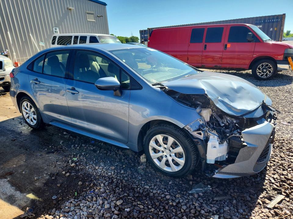 2020 Toyota Corolla VIN JTDEPRAE1LJ042529 COPART salvage auction — FRONT END, Wi - Cert Of Title-Salvage Vehicle, sold $3,500 on 2026-07-06 (photo 4)