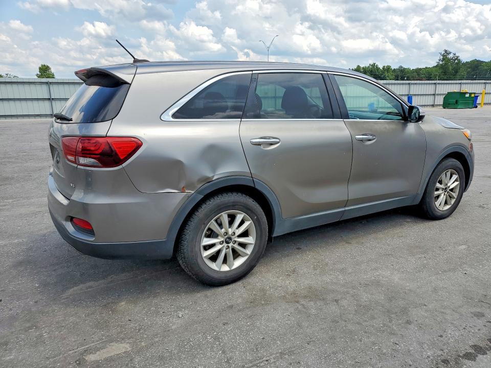 2019 Kia Sorento VIN 5XYPG4A5XKG488995 COPART salvage auction — REAR END, Mt - Dealer Only Clean Title (P), sold $2,800 on 2026-07-30 (photo 3)