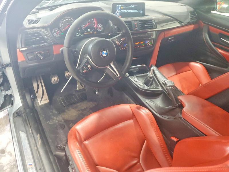 2015 BMW M4 VIN WBS3R9C50FK334016 COPART salvage auction — FRONT END, Ny - Mv-907A Salvage Certificate, sold $13,600 on 2026-07-13 (photo 8)