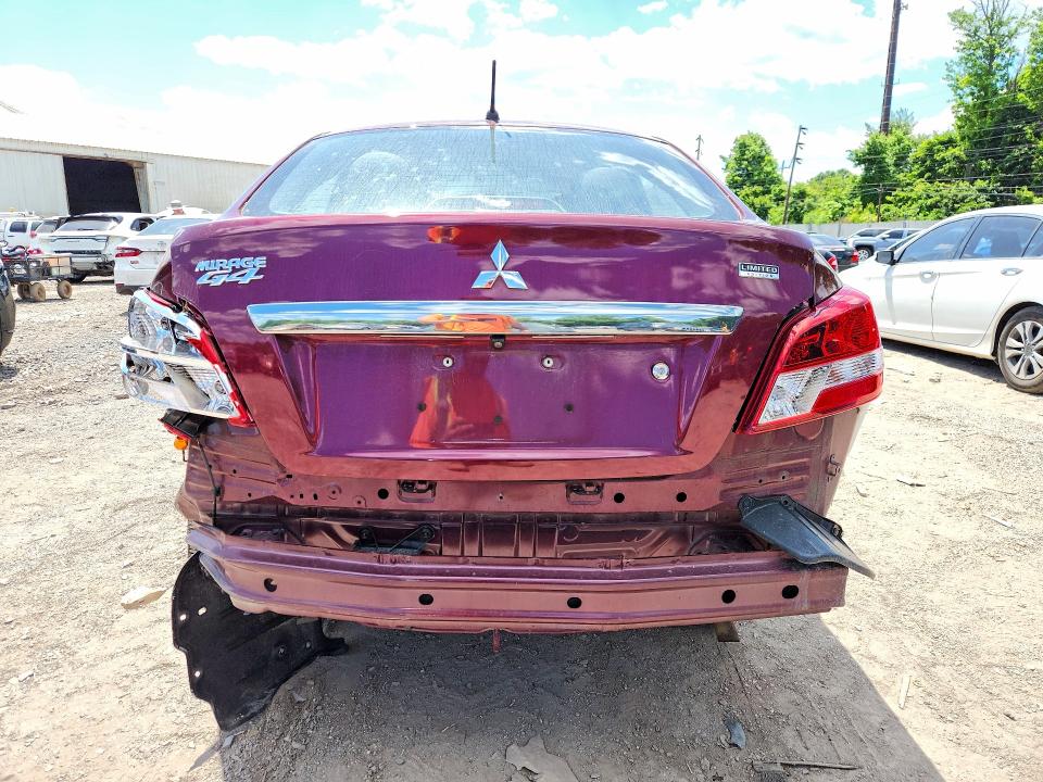 2020 Mitsubishi VIN ML32F4FJ7LHF03048 COPART salvage auction — REAR END, Pa - Certificate Of Salvage, sold $650 on 2026-07-20 (photo 6)