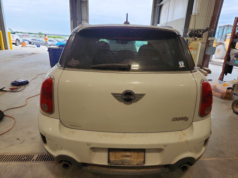2012 Mini VIN WMWZC3C5XCWL82916 COPART salvage auction — HAIL, Ne - Cert Of Title-Salvage, sold $2,200 on 2026-07-14 (photo 6)