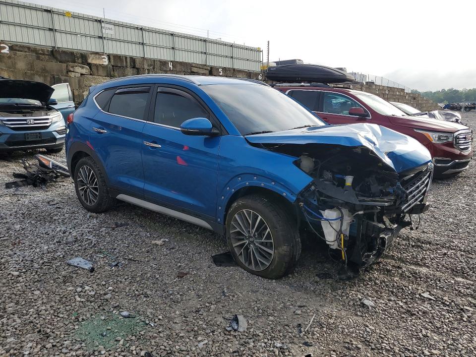2020 Hyundai Tucson VIN KM8J3CAL2LU244991 COPART salvage auction — FRONT END, OH - CERT OF TITLE-SALVAGE, sold $2,650 on 2026-07-31 (photo 4)