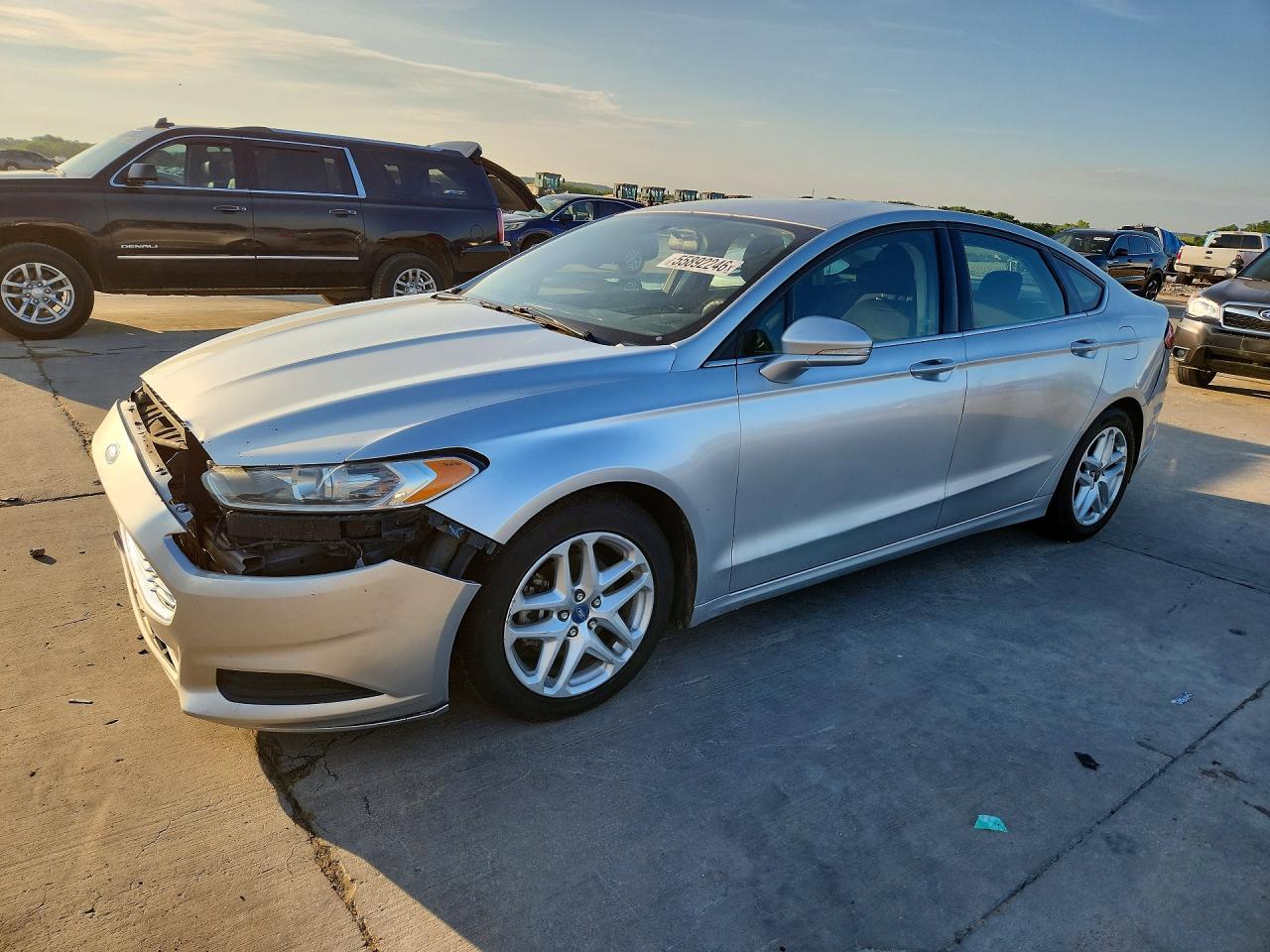 2015 Ford Fusion VIN 3FA6P0H79FR136925 COPART salvage auction — Front End, TX - SALVAGE VEHICLE TITLE, sold $1,750 on 2022-12-20 (photo 1)
