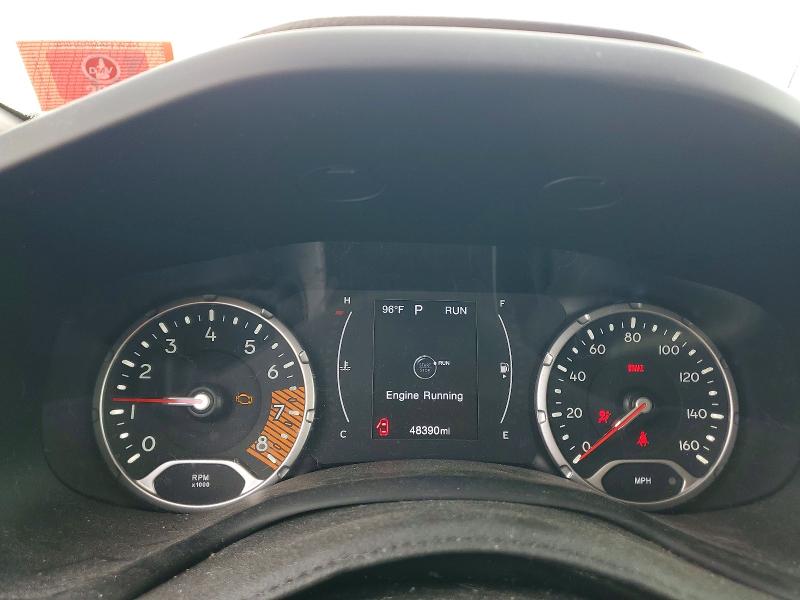 2021 Jeep VIN ZACNJDAB0MPM54577 COPART salvage auction — FRONT END, Ma - Cert Of Title-Salvage, sold $2,700 on 2026-07-06 (photo 9)