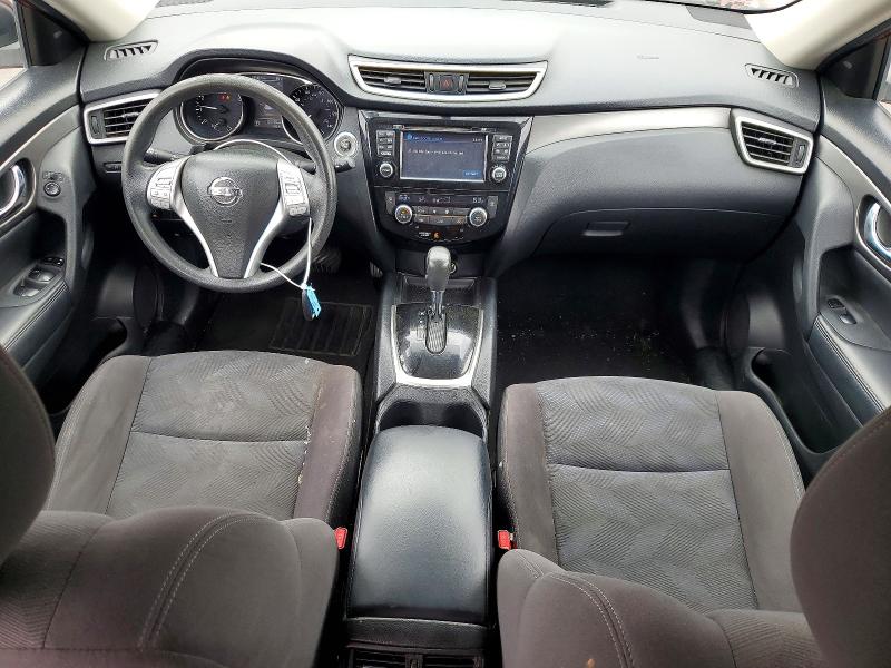 2016 Nissan Rogue VIN KNMAT2MT0GP672895 COPART salvage auction — FRONT END, Ca - Salvage Certificate, sold $1,700 on 2026-07-20 (photo 8)