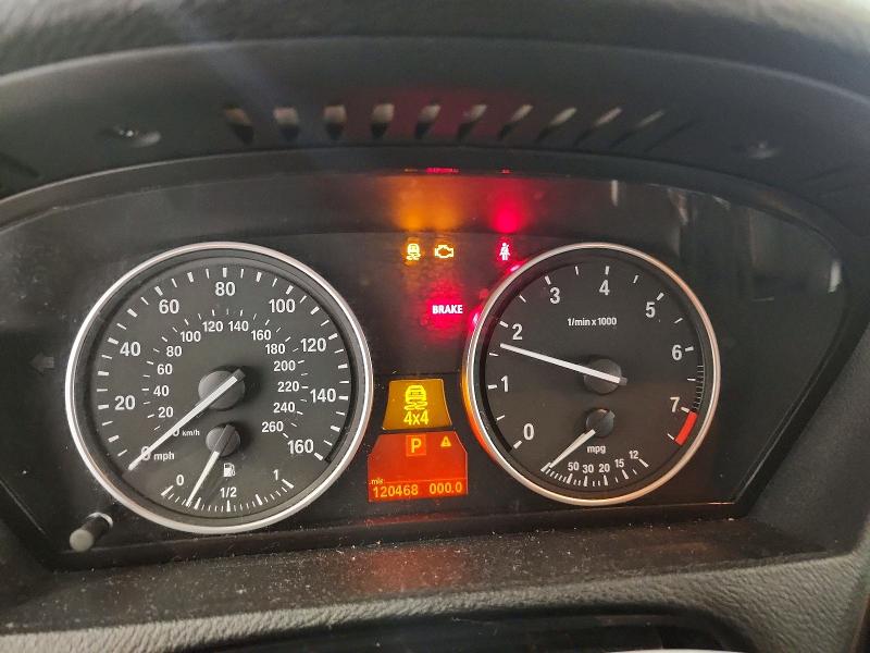 2013 BMW X5 VIN 5UXZV4C56D0G55195 COPART salvage auction — MECHANICAL, Mo - Cert Of Title-Repossessed, sold $550 on 2026-07-02 (photo 9)
