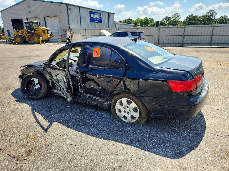 2009 Hyundai Sonata VIN 5NPET46C89H410499 COPART salvage auction — ROLLOVER, Al - Cert Of Title-Salvage Title, sold $225 on 2026-07-13 (photo 2)
