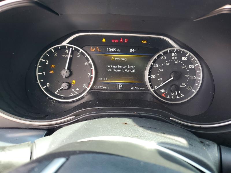 2021 Nissan Maxima VIN 1N4AA6EV6MC502451 COPART salvage auction — FRONT END, Al - Cert Of Title-Salvage Title, sold $2,600 on 2026-07-30 (photo 9)