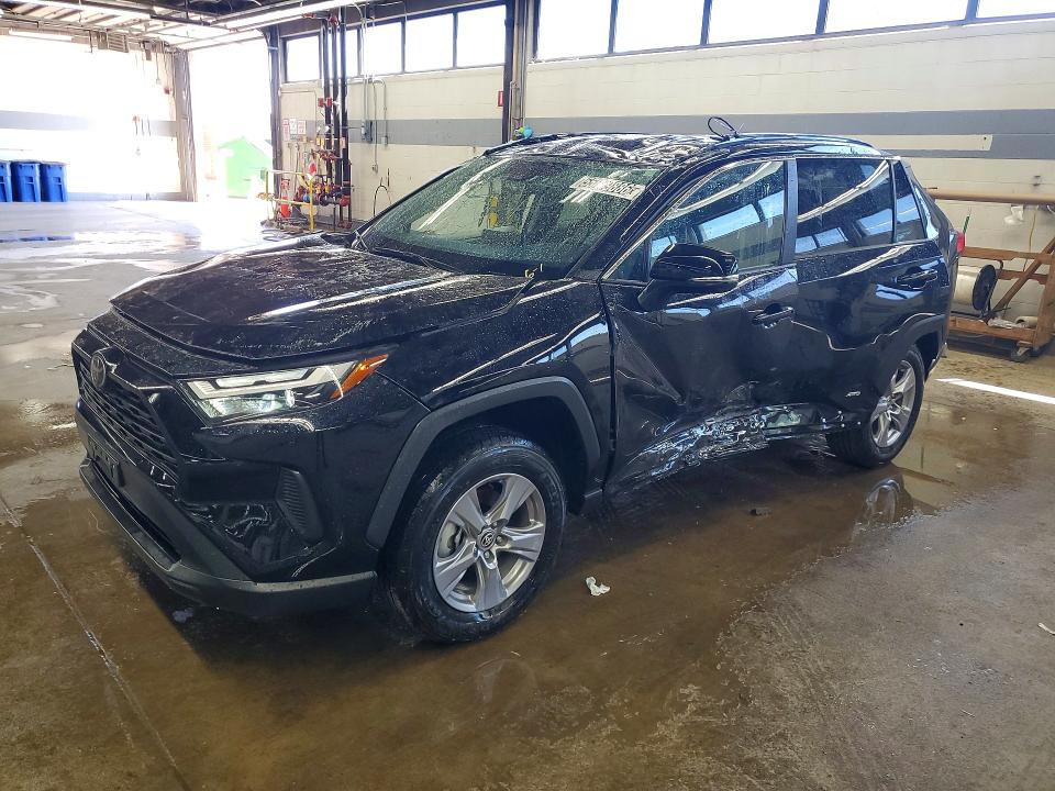 2025 Toyota Rav4 hybrid VIN 2T3RWRFV6SW263718 COPART salvage auction — SIDE, VA - CERT OF TITLE - SALVAGE, sold $8,000 on 2026-07-23 (photo 1)