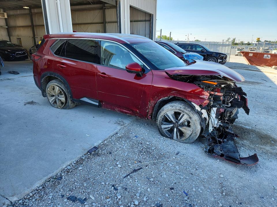 2023 Nissan Rogue VIN JN8BT3DD7PW315808 COPART salvage auction — FRONT END, Ne - Cert Of Title-Salvage, sold $5,000 on 2026-07-14 (photo 4)