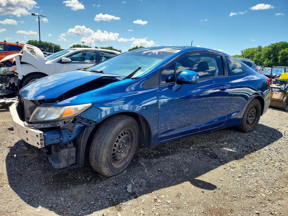 2013 Honda VIN 2HGFG3B89DH510229 COPART salvage auction — FRONT END, Ct - Cert Of Title-Salvage, sold $575 on 2026-07-02 (photo 1)