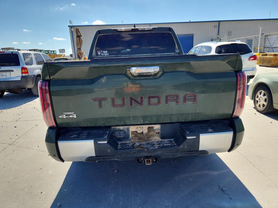 2022 Toyota Tundra VIN 5TFJA5DB4NX048108 COPART salvage auction — MECHANICAL, Ne - Cert Of Title-Salvage, sold $18,400 on 2026-07-17 (photo 6)
