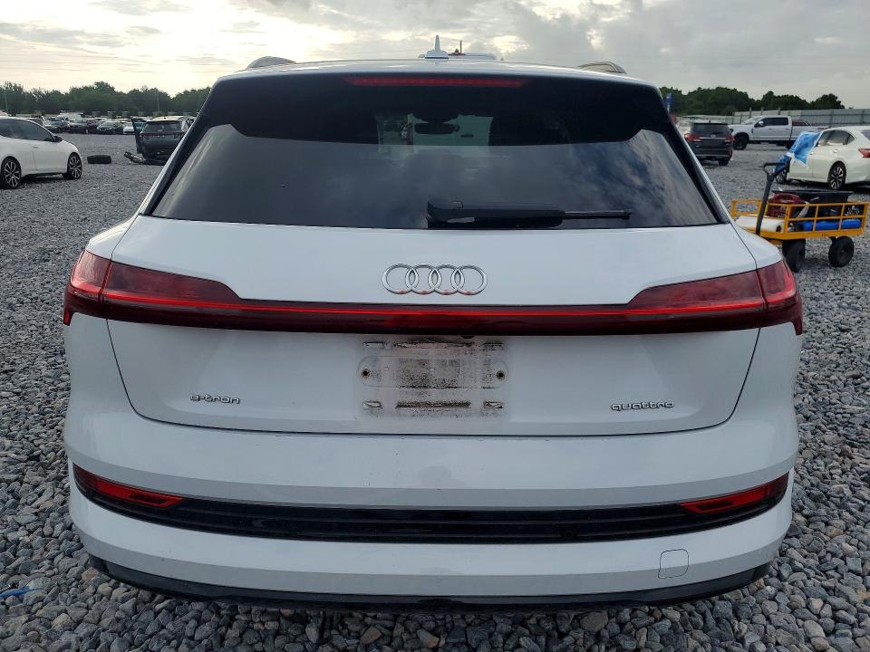 2021 Audi E-tron VIN WA1VAAGE9MB014672 COPART salvage auction — FRONT END, Fl - Certificate Of Destruction, sold $6,300 on 2026-07-10 (photo 6)