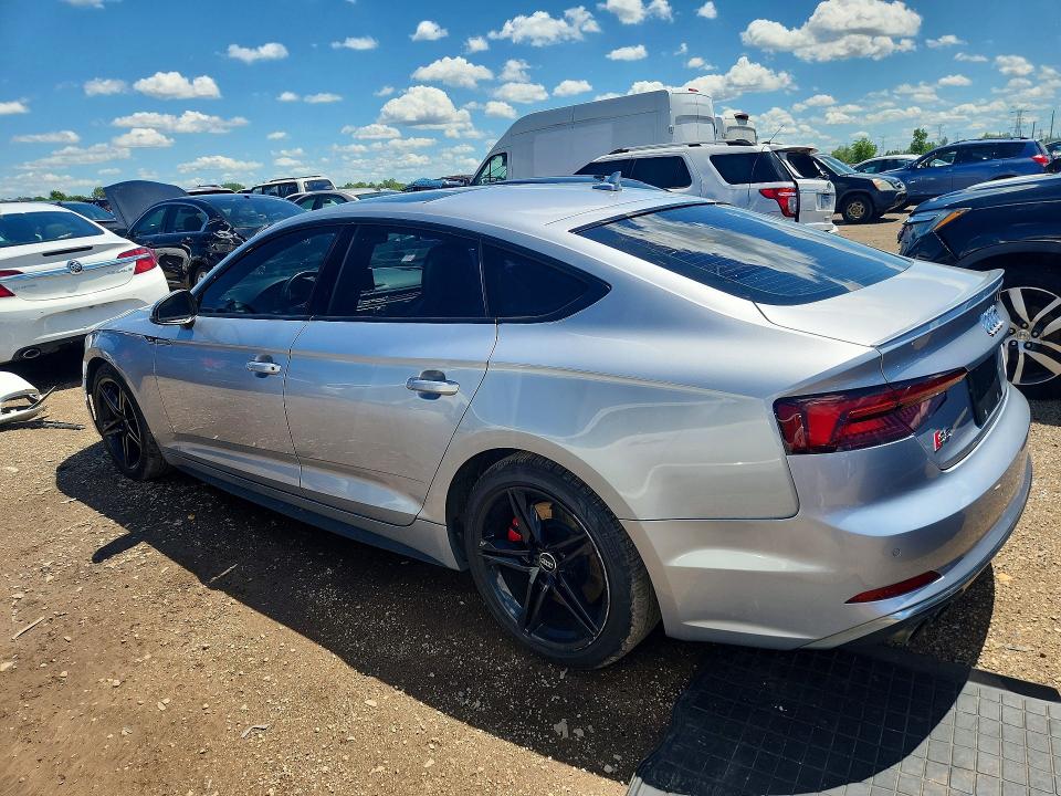 2018 Audi VIN WAUB4CF55JA012347 COPART salvage auction — MINOR DENT/SCRATCHES, Il - Certificate Of Title (P), sold $13,200 on 2026-07-28 (photo 2)