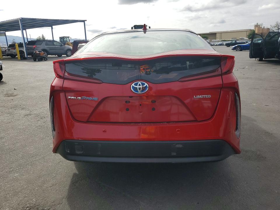 2022 Toyota Prius VIN JTDKAMFPXN3201086 COPART salvage auction — FRONT END, Ca - Salvage Certificate, sold $4,400 on 2026-07-24 (photo 6)