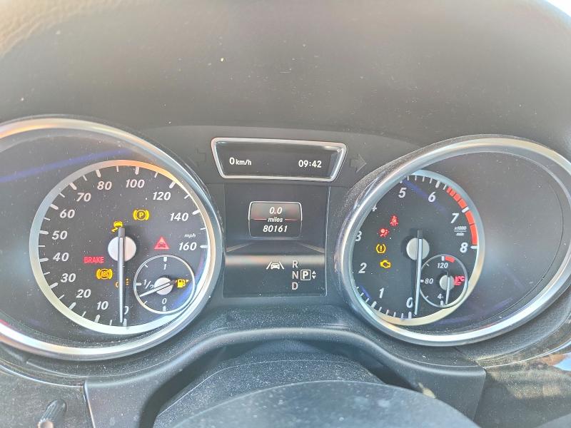 2013 Mercedes-benz M-klasse VIN 4JGDA5HB4DA206984 COPART salvage auction — FRONT END, Il - Salvage Certificate, sold $225 on 2026-07-28 (photo 9)
