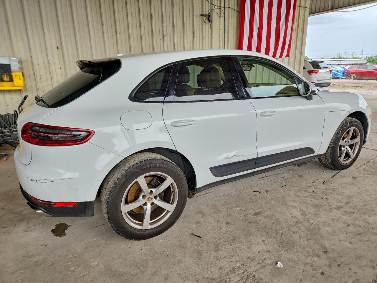 2017 Porsche Macan VIN WP1AA2A50HLB07467 COPART salvage auction — Side, FL - CERTIFICATE OF TITLE, sold $4,200 on 2026-07-01 (photo 3)