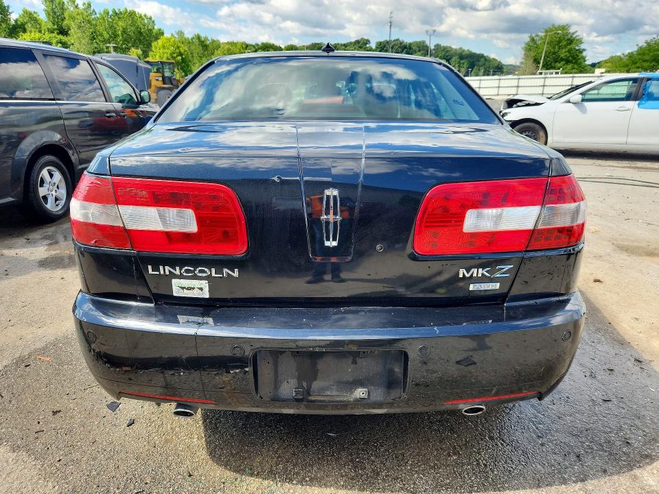 2009 Lincoln Mkz VIN 3LNHM28T49R608307 COPART salvage auction — HAIL, Ky - Bill Of Sale/Part Only/No Titl, sold $500 on 2026-07-02 (photo 6)