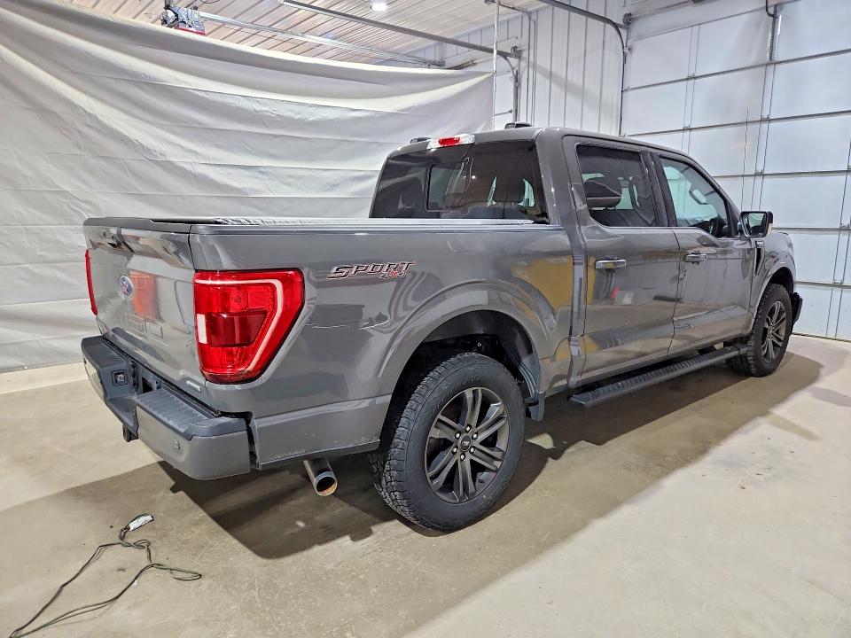 2021 Ford F-150 lightning VIN 1FTFW1E80MFA20409 COPART salvage auction — FRONT END, NH - CERTIFICATE OF TITLE, sold $17,300 on 2026-07-23 (photo 3)
