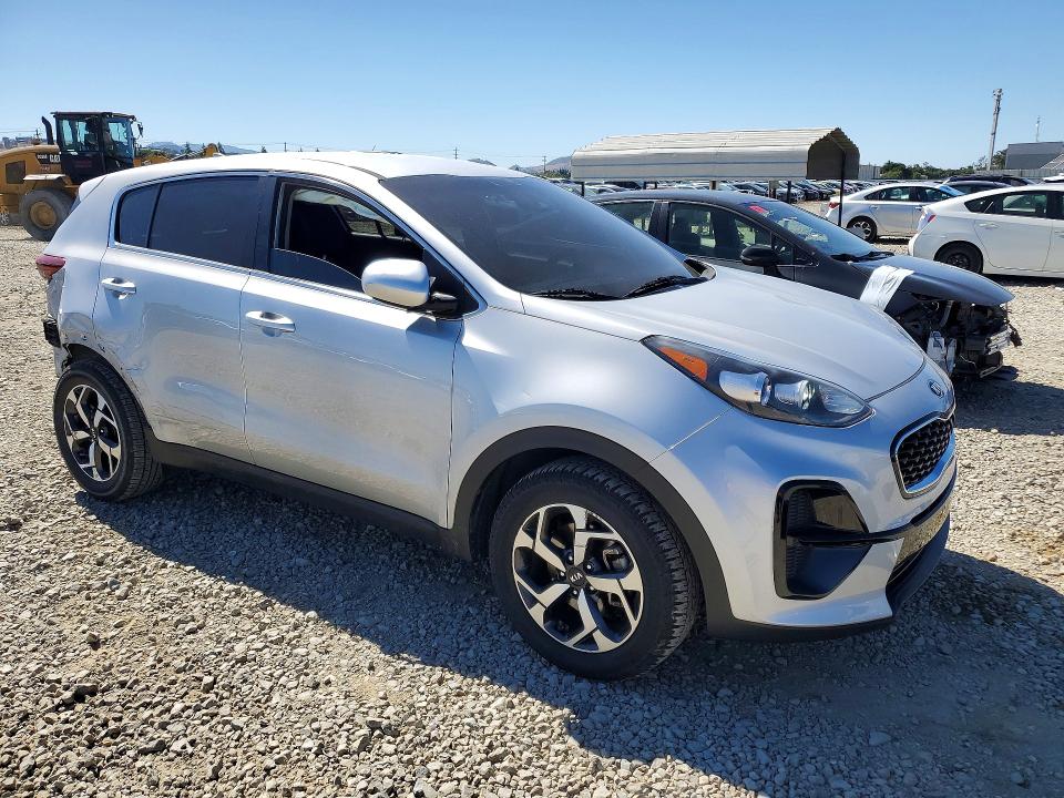 2021 Kia Sportage VIN KNDPM3ACXM7930420 COPART salvage auction — REAR END, CA - SALVAGE CERTIFICATE, sold $2,750 on 2026-07-14 (photo 4)