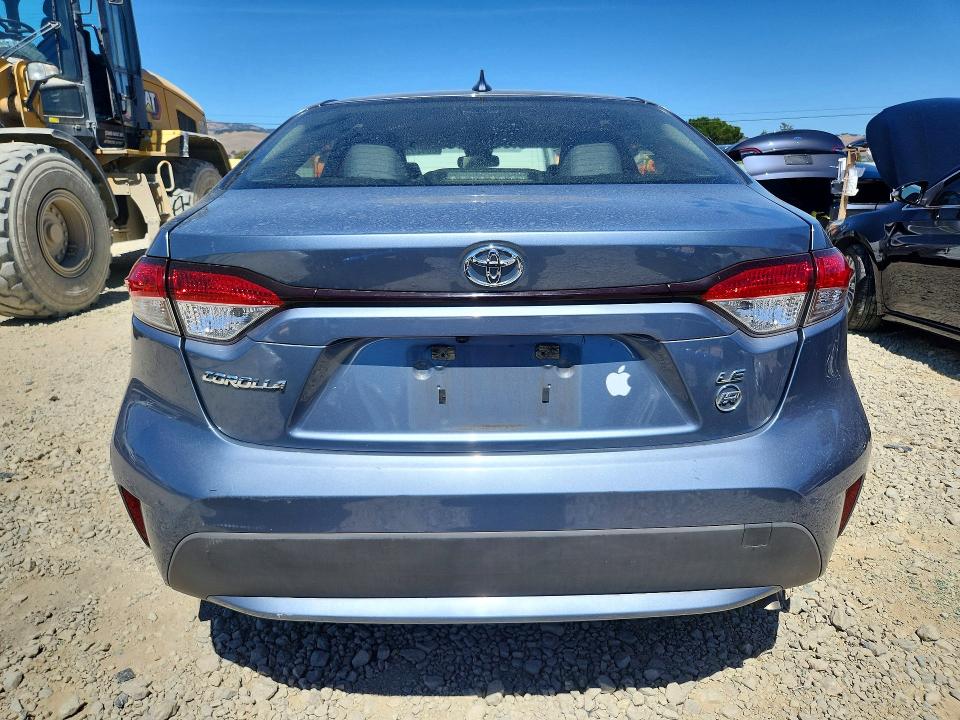 2020 Toyota Corolla VIN JTDEPRAEXLJ027205 COPART salvage auction — SIDE, Ca - Salvage Certificate, sold $3,600 on 2026-07-07 (photo 6)