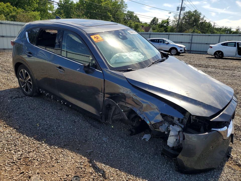 2023 Mazda Cx-5 VIN JM3KFBDM5P0198544 COPART salvage auction — FRONT END, Nj - Cert Of Title-Salvage, sold $1,750 on 2026-07-28 (photo 4)