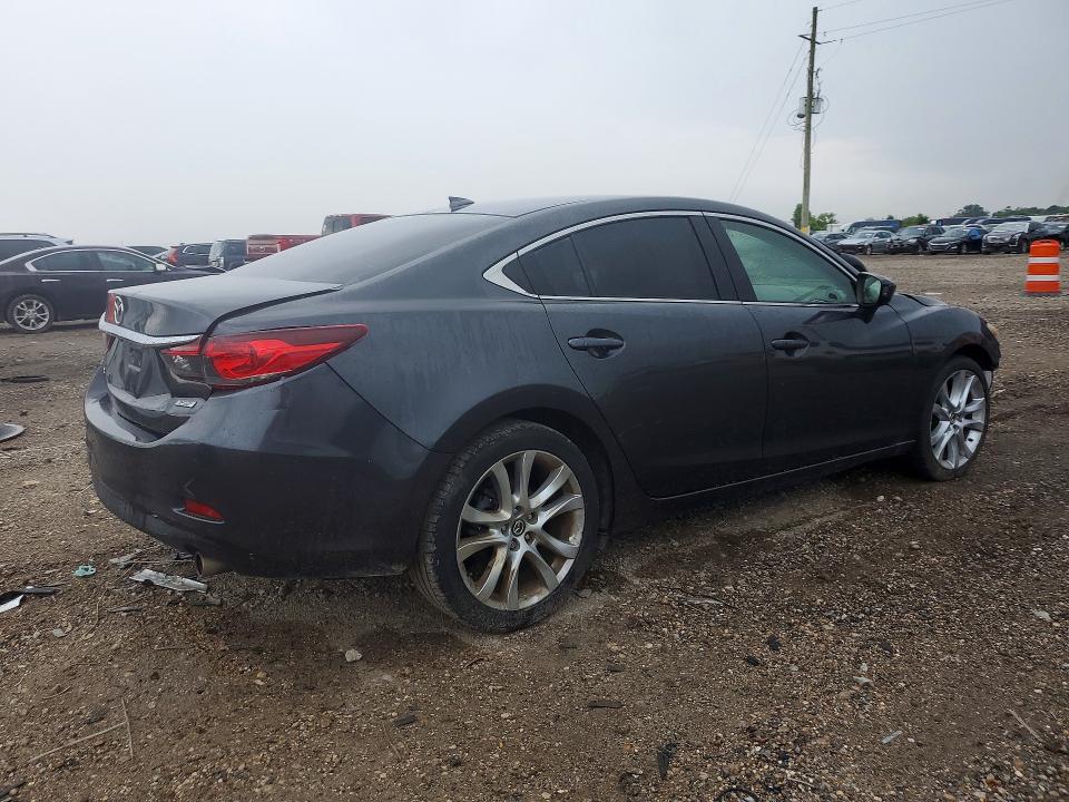 2016 Mazda 6 VIN JM1GJ1V52G1438674 COPART salvage auction — FRONT END, TX - CERTIFICATE OF TITLE, sold $700 on 2026-07-16 (photo 3)