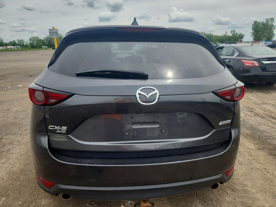2017 Mazda Cx-5 VIN JM3KFBDL6H0186542 COPART salvage auction — FRONT END, Qc - Gravement Accidente, sold $150 on 2026-07-21 (photo 6)