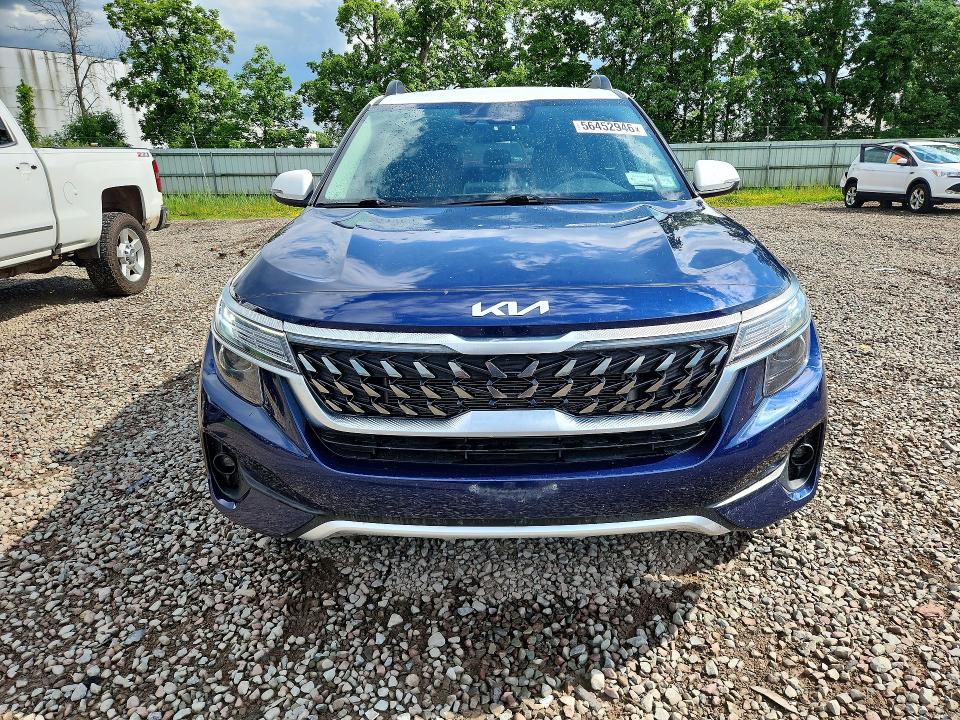 2023 Kia Seltos VIN KNDEUCA20P7371060 COPART salvage auction — HAIL, Salvage Title, sold $8,800 on 2026-08-17 (photo 5)