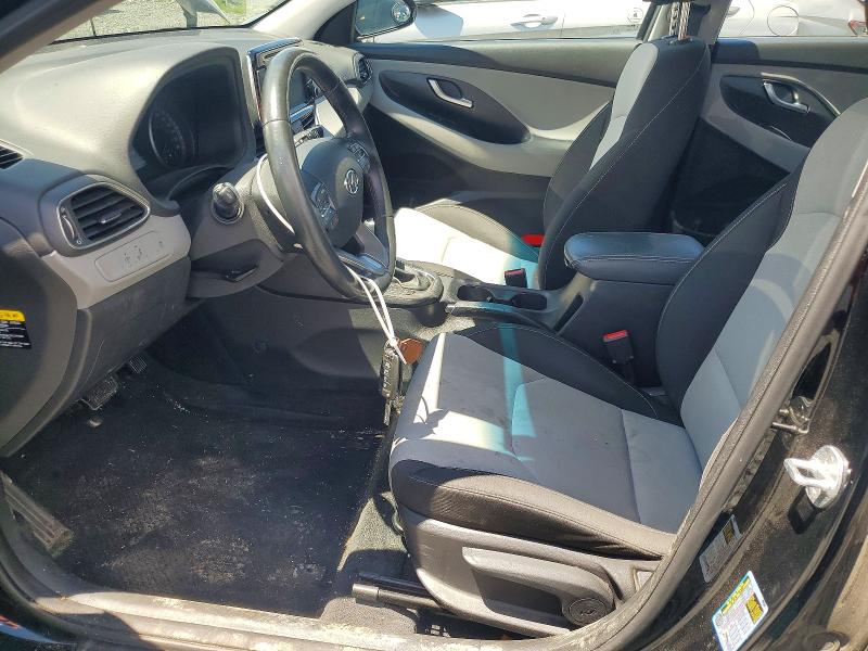2018 Hyundai Elantra VIN KMHH35LE5JU059596 COPART salvage auction — REAR END, NS - SALVAGE TITLE, sold $950 on 2026-07-23 (photo 7)