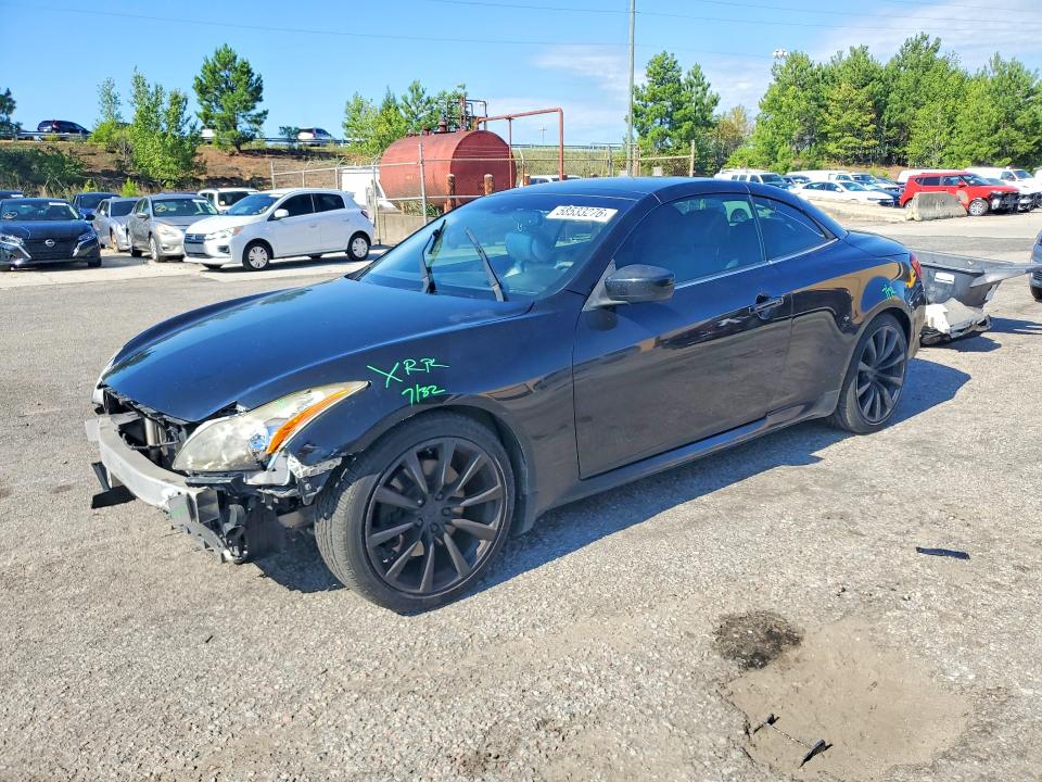 2009 Infiniti G VIN JNKCV66E79M720338 COPART salvage auction — FRONT END, SC - CERT OF TITLE-SALVAGE, sold $275 on 2026-07-24 (photo 1)